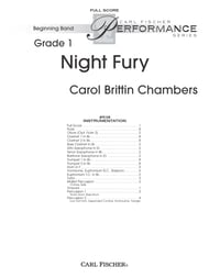 Night Fury band score cover